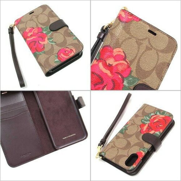 COPY - New Coach Phone Cell Phone iPhone X XS Case Wallet - Picture 3 of 4